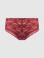 CAITLIN LACE CHEEKY WITH MESH LINING