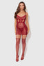 DEZI CHAIN CHEMISE RHUBARB / S