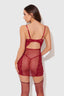 DEZI CHAIN CHEMISE RHUBARB / S