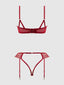EDEN EMBROIDERED LACE BRA & BACKLESS HIPSTER SET