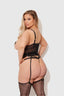 DRAGON BUSTIER SET BLACK / S