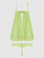 SHAVON LACE & CHIFFON BABYDOLL & G-STRING SET