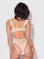 ROSALIE EMBROIDERED LACE TEDDY
