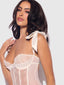 ROSALIE EMBROIDERED LACE TEDDY