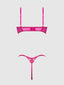 NOVA BLACKLIGHT LACE BRA & CROTCHLESS G-STRING SET