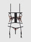 NOVA BLACKLIGHT BUSTIER SET BLACK / S