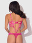 NOVA BLACKLIGHT LACE TEDDY