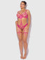 NOVA BLACKLIGHT LACE TEDDY