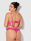 NOVA BLACKLIGHT LACE TEDDY