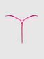 NOVA BLACKLIGHT LACE CROTCHLESS PEARL G-STRING