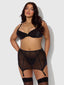 RAQUEL 3 PIECE SKIRT SET BLACK / S