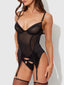 RAQUEL BUSTIER SET BLACK / S