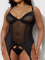RAQUEL BUSTIER SET BLACK / S