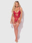 ASHLEY ALEXISS LACE TEDDY