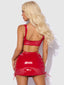 TRINITY 3 PIECE SKIRT SET RED / S