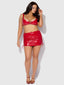 TRINITY 3 PIECE SKIRT SET RED / S
