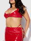 TRINITY 3 PIECE SKIRT SET RED / S