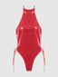 TRINITY BODYSUIT RED / S