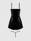 TRINITY CHEMISE SET BLACK / S