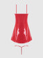 TRINITY CHEMISE SET RED / S