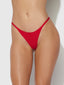QUIN NO-SHOW CHEEKY CRIMSON RED / S