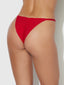 QUIN NO-SHOW CHEEKY CRIMSON RED / S