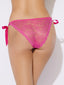 VICTORIA LACE DROP OFF TIE SIDE BIKINI PINK DRAGON / S