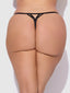 ISSADORA BABYDOLL SET BLACK / S