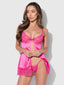 ISSADORA BABYDOLL SET PINK DRAGON / S