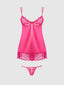 ISSADORA BABYDOLL SET PINK DRAGON / S
