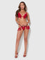 PHOENIX 2 PIECE BRA SET CRIMSON RED / S