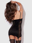 MADELINE SATIN & LACE CHEMISE & G-STRING SET