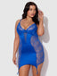 MADELINE SATIN & LACE CHEMISE & G-STRING SET