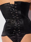 JULIET SATIN FULL BONING SCOOP NECK CORSET