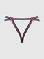 HARPER EMBROIDERED MESH & ELASTIC OPEN BACK CHEEKY