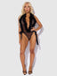 MARILYN MARABOU & MESH PLUNGE TEDDY