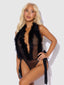 MARILYN MARABOU & MESH PLUNGE TEDDY