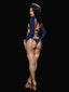 FLYING HIGH PILOT BRA TOP, HIWAIST PANTY & HAT SET