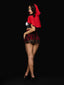 LIL RED BUSTIER, SKIRT & HOOD SET