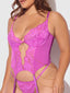 REANNA LACE & CHAIN BUSTIER & G-STRING SET