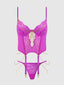 REANNA LACE & CHAIN BUSTIER & G-STRING SET