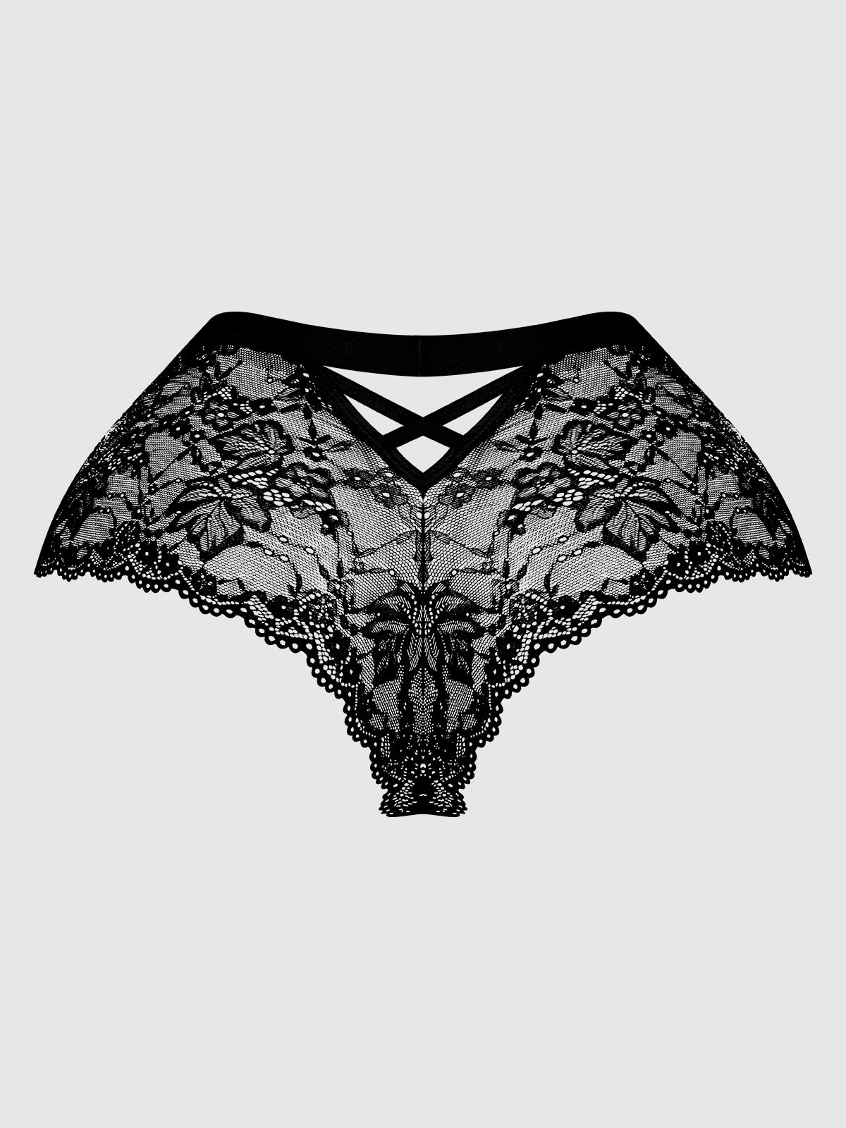 BELLA CRISS CROSS BACK LACE CHEEKY
