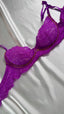 REANNA LACE & CHAIN BRA, GARTER & G-STRING SET