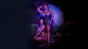 DIY Blacklight Costume for Halloween: Nova Lingerie