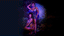 DIY Blacklight Costume for Halloween: Nova Lingerie