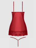 HARLOW LACE & MESH BABYDOLL & G-STRING SET