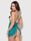 MILA EYELASH LACE & MESH BABYDOLL & G-STRING SET