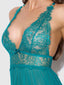 MILA EYELASH LACE & MESH BABYDOLL & G-STRING SET