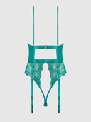 HELENA LACE & SATIN WIRELESS & OPEN BACK TEDDY