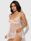 PORTIA SWISS DOT BABYDOLL & G-STRING SET